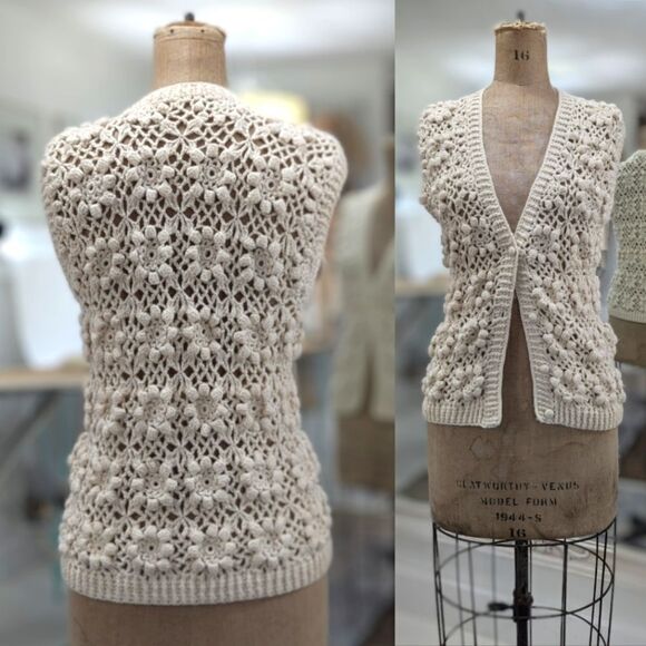 Hand Crocheted Vest - Picture 7 of 8